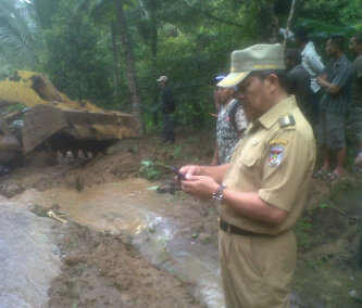 JWS Pantau Langsung Lokasi Bencana